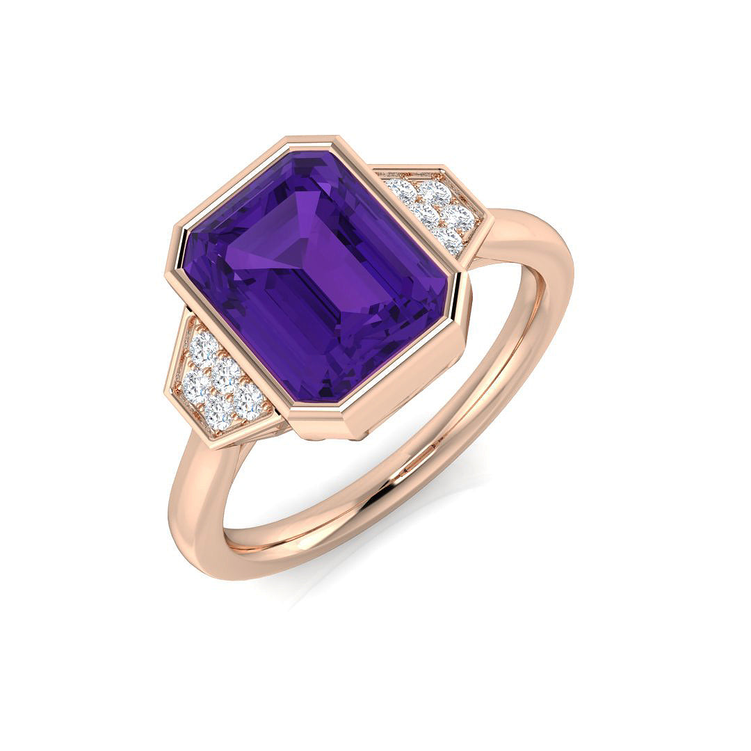 SR2065 — Ring - 9k Rose Gold