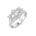 SR2066 — Ring - 9k White Gold