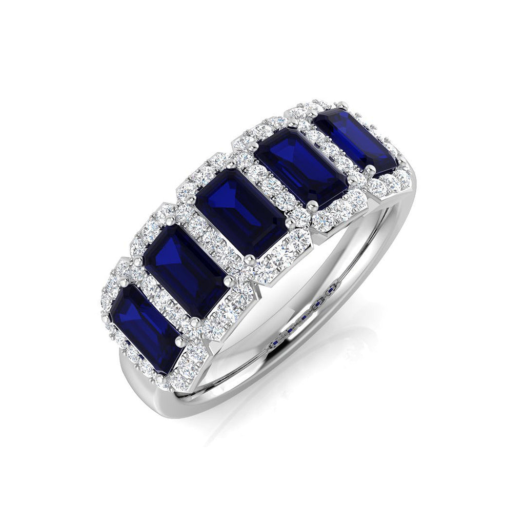 SR2068 — Ring - 9k White Gold
