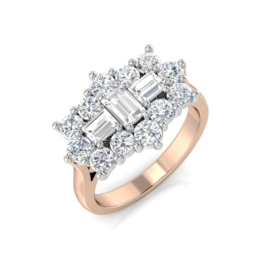 SR206 — Ring - 9k Rose Gold