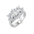 SR206 — Ring - 9k White Gold