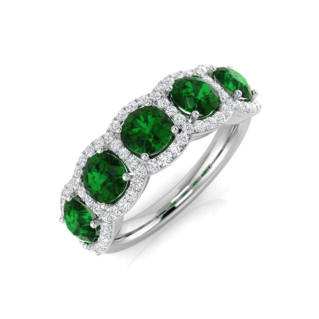 SR2071 — Ring - 9k White Gold