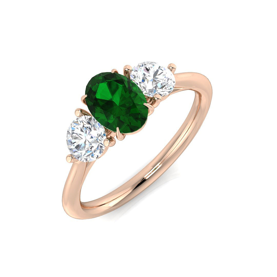 SR2074 — Ring - 9k Rose Gold