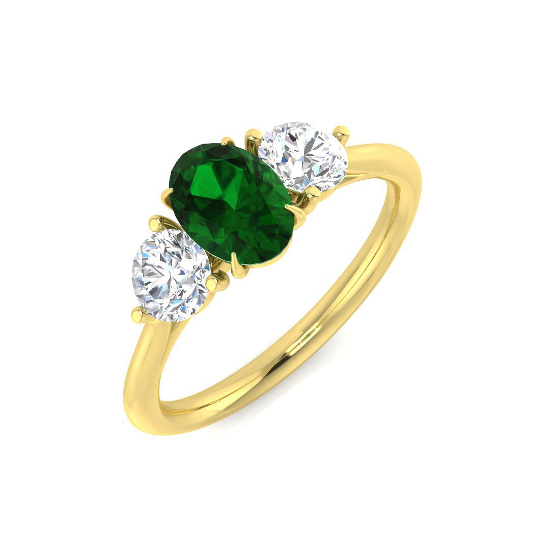 SR2074 — Ring - 9k Yellow Gold