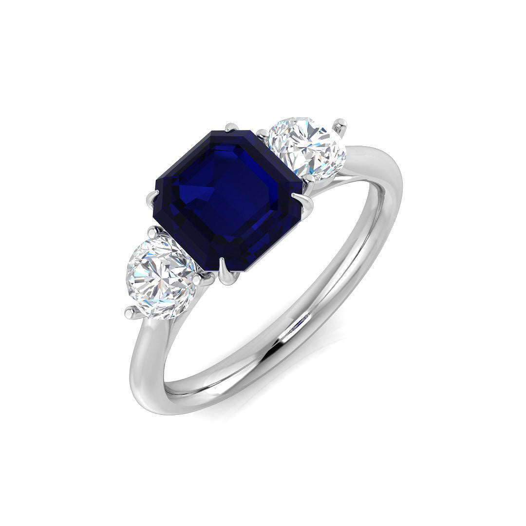 SR2075 — Ring - 9k White Gold