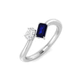 SR2078 — Ring - 9k White Gold