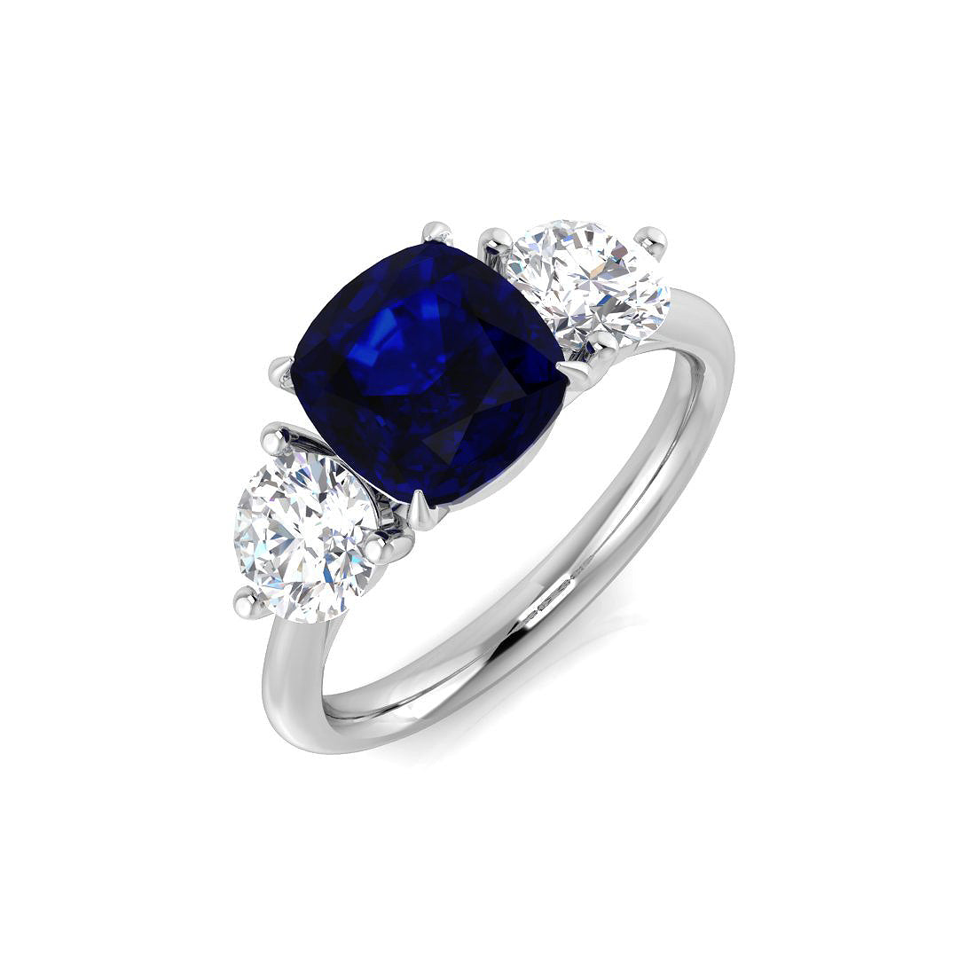 SR2098 — Ring - 9k White Gold