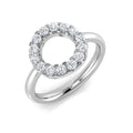 SR2127 — Ring - 9k White Gold