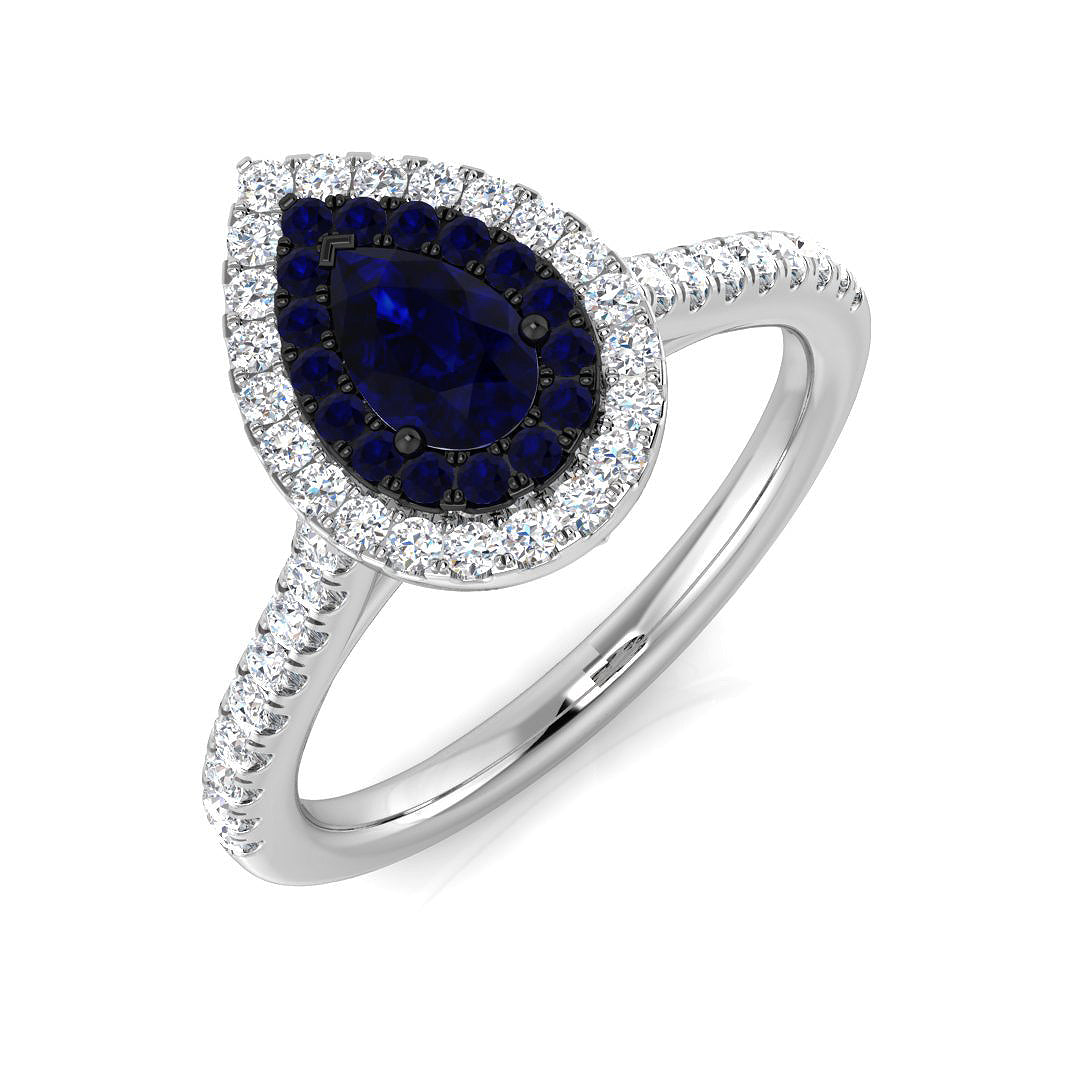 SR2139 — Ring - 9k White Gold
