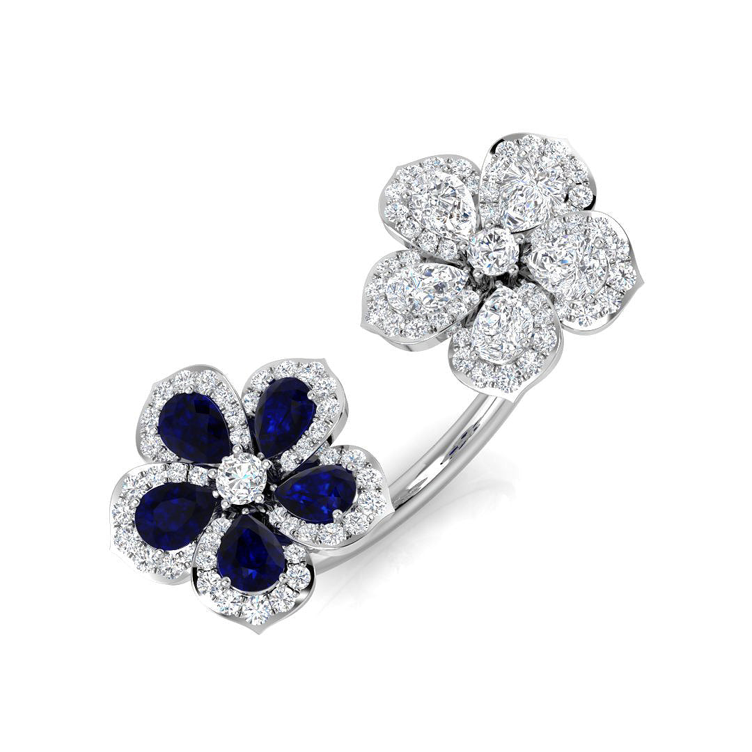 SR2141 — Ring - 9k White Gold