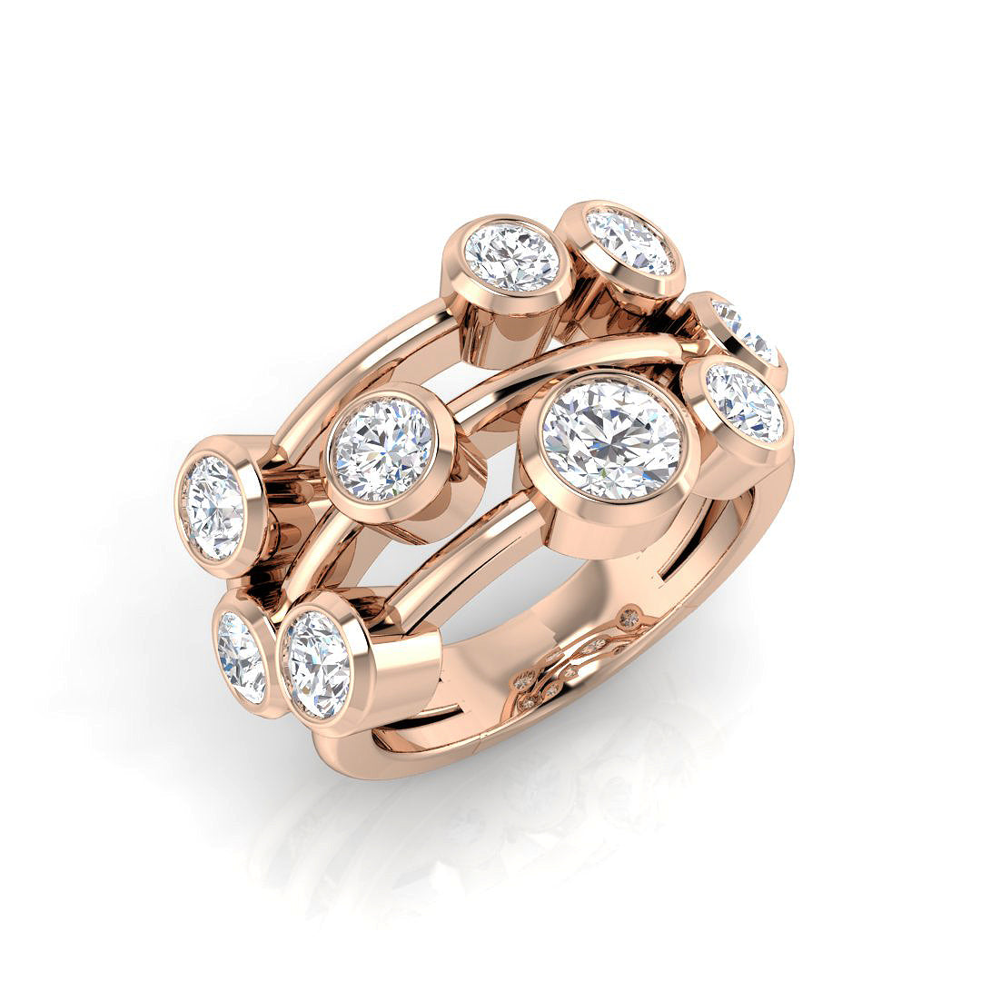 SR2163 — Ring - 9k Rose Gold