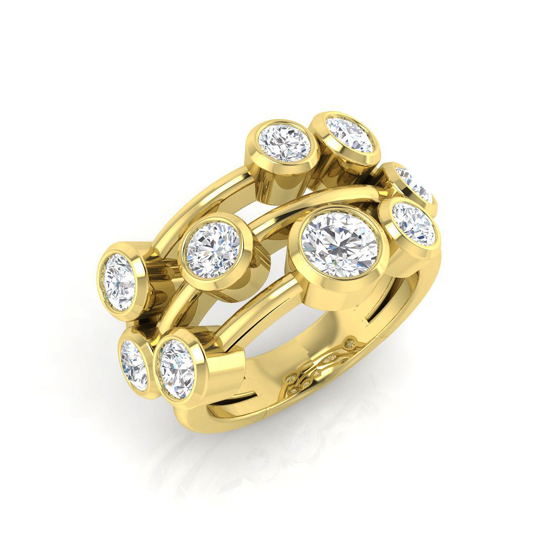 SR2163 — Ring - 9k Yellow Gold