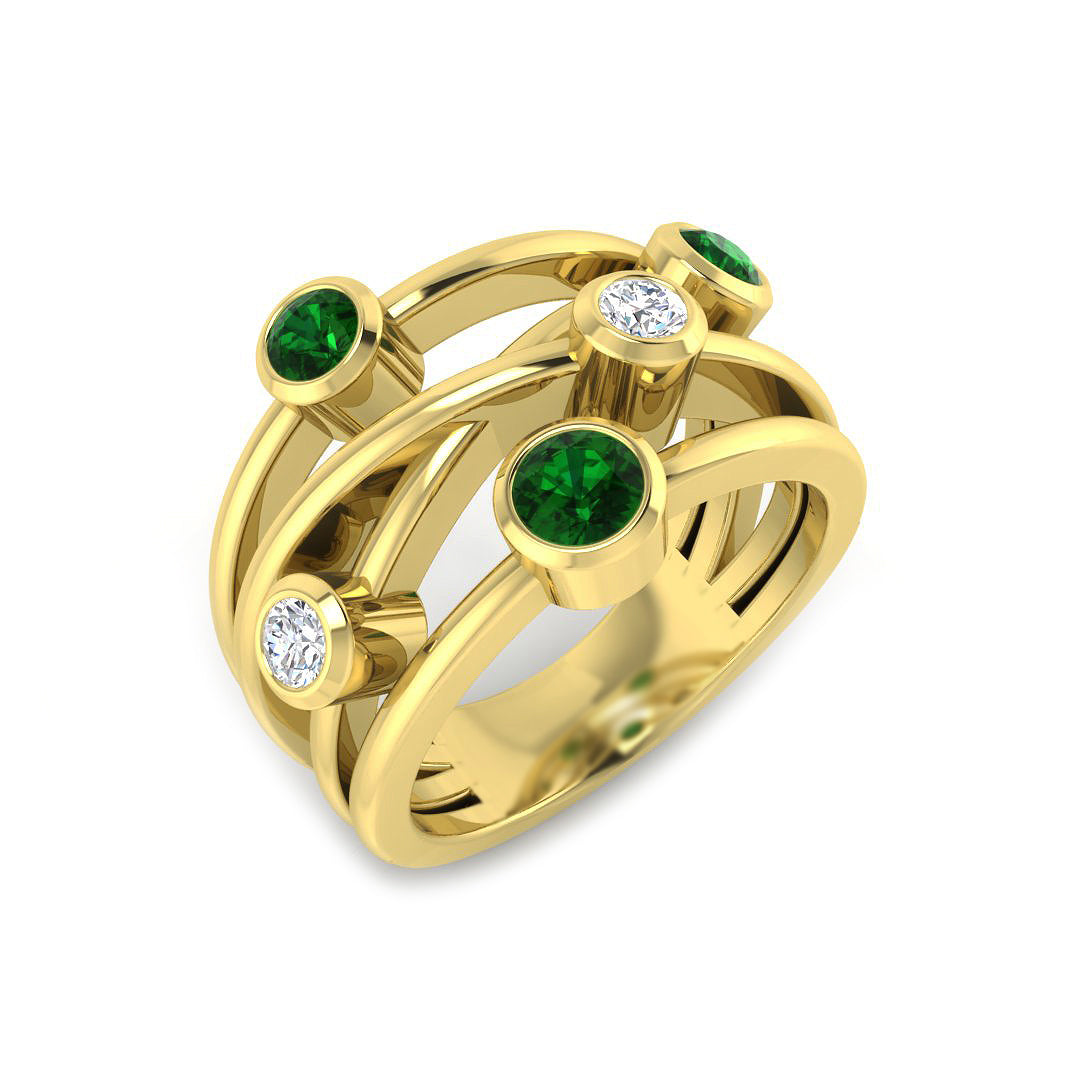 SR2170 — Ring - 9k Yellow Gold