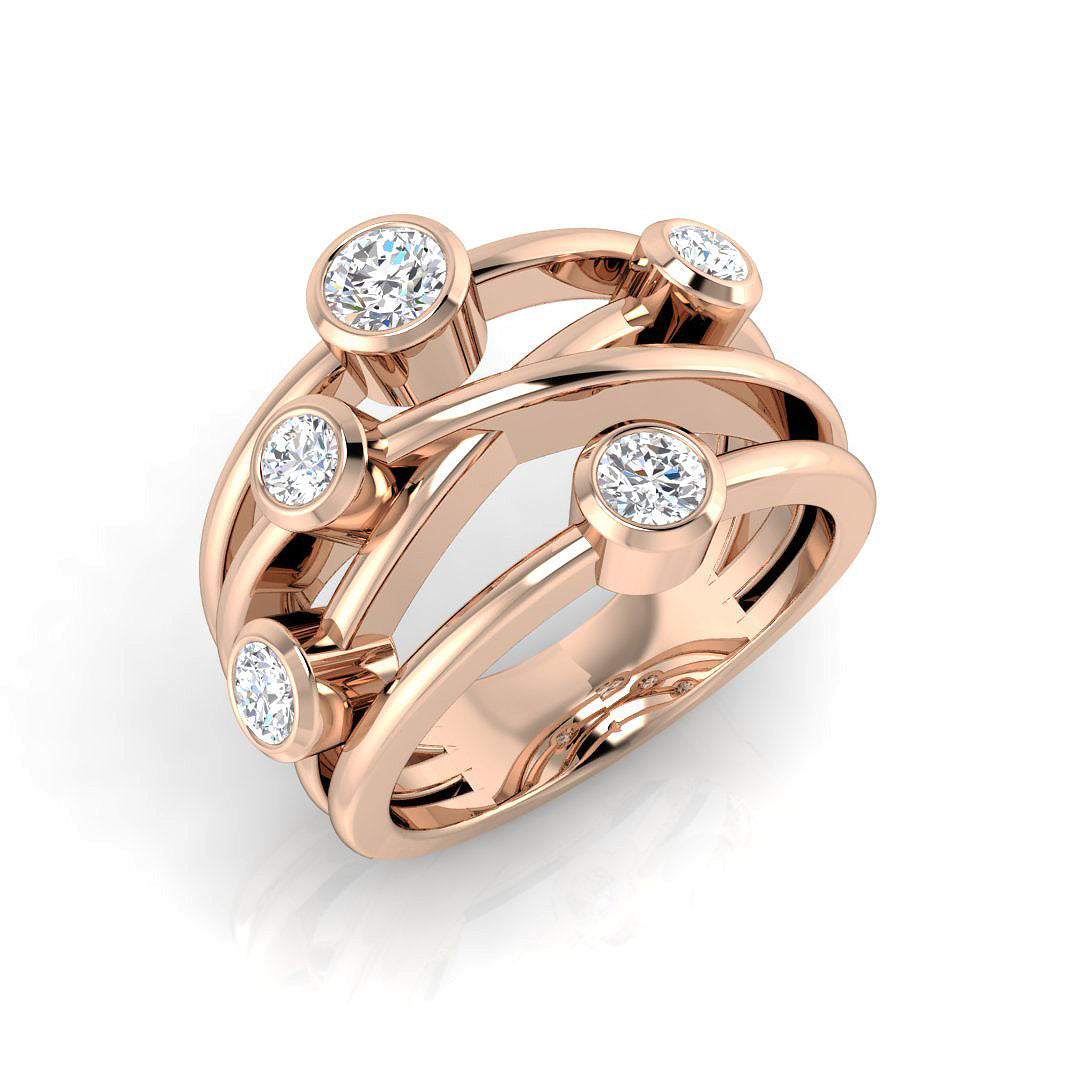 SR2170 — Ring - 9k Rose Gold