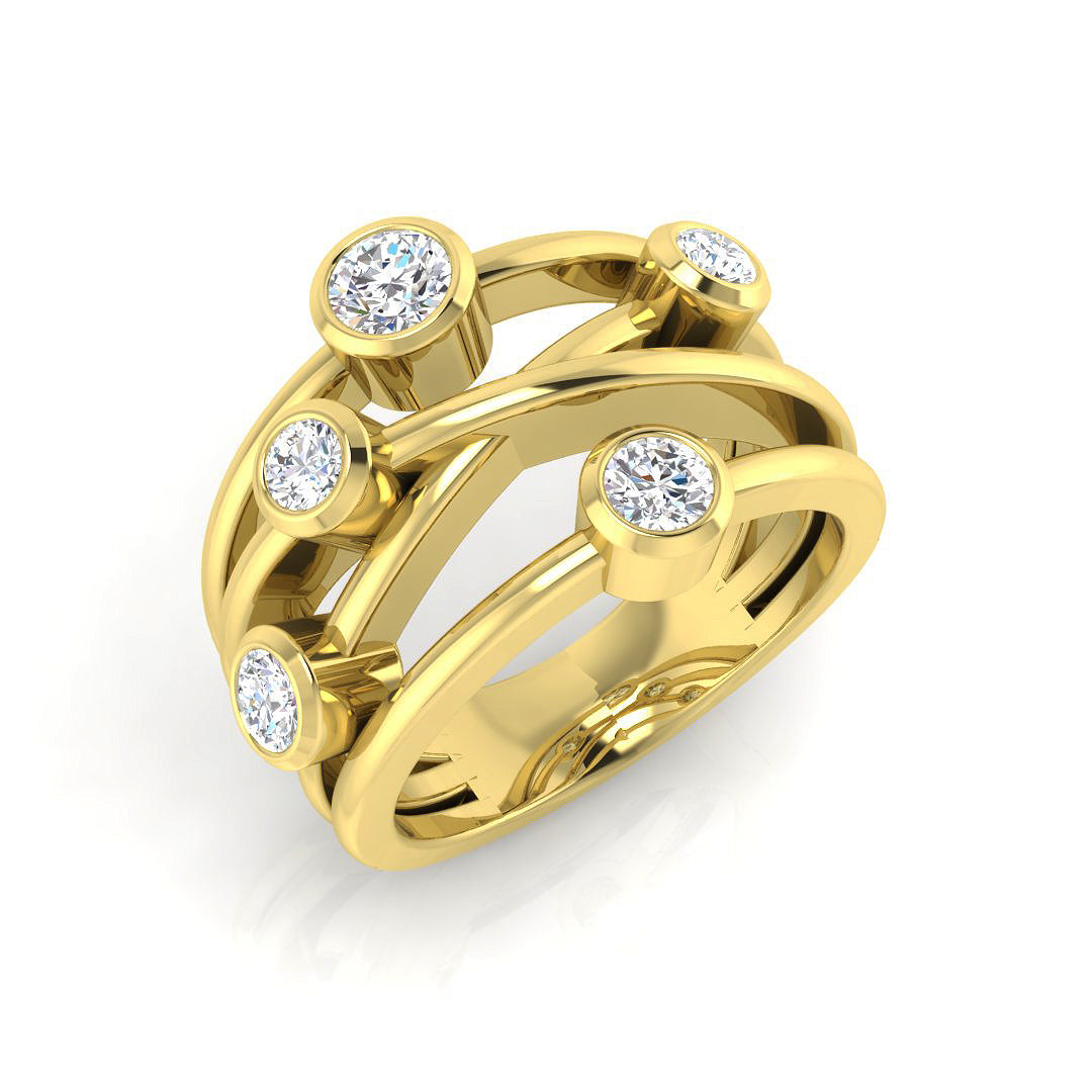 SR2170 — Ring - 9 KT Yellow Gold