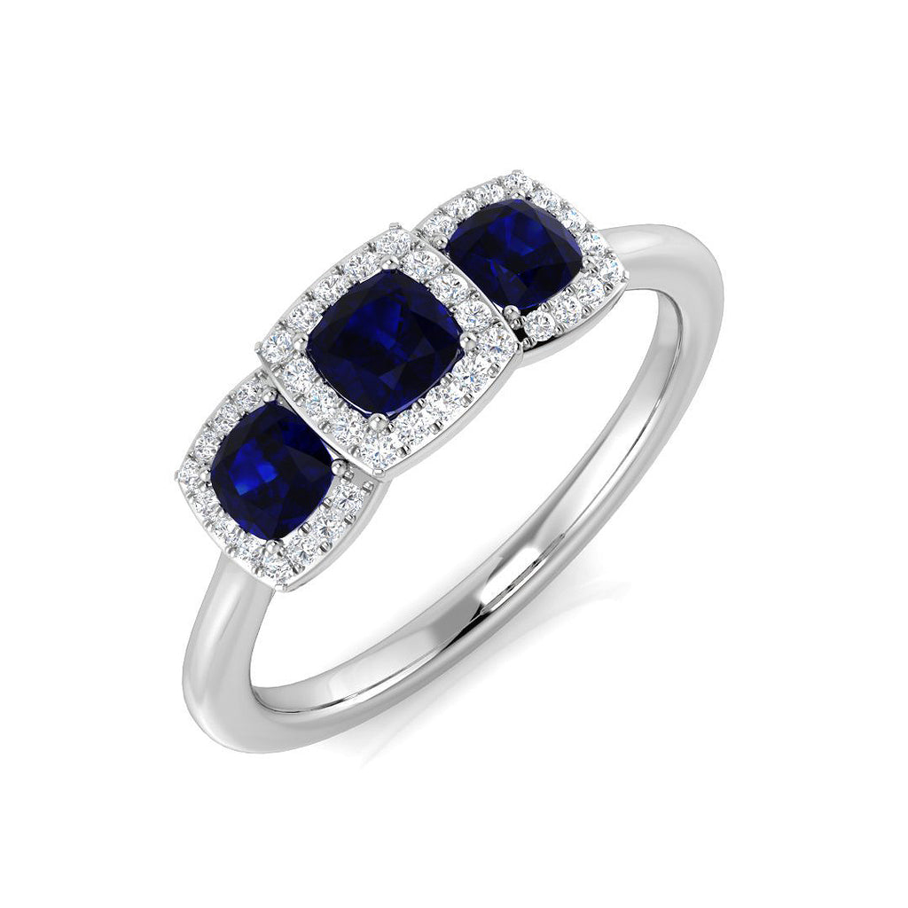 SR2203 — Ring - 9k White Gold