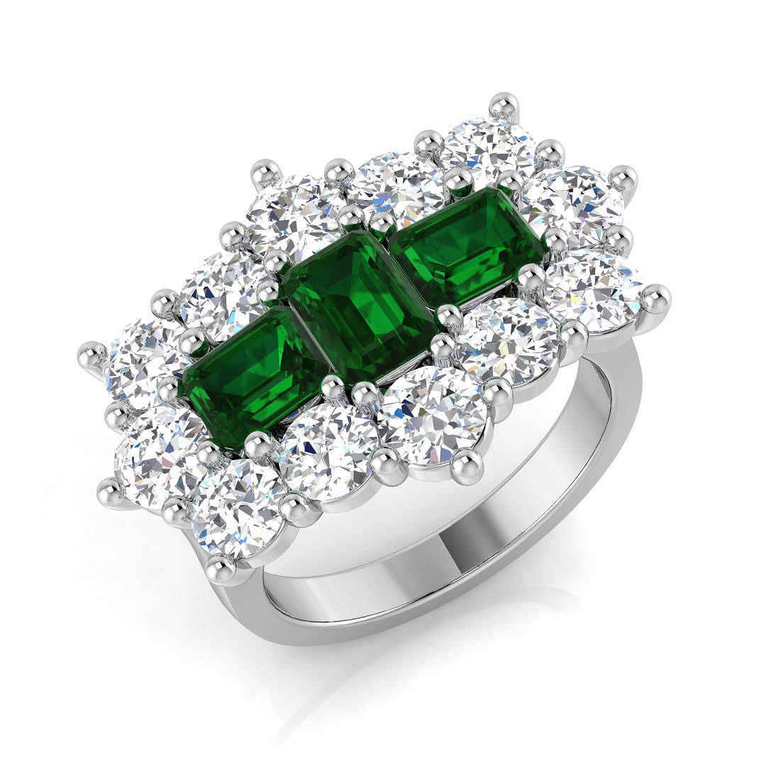 SR2207 — Ring - 9k White Gold