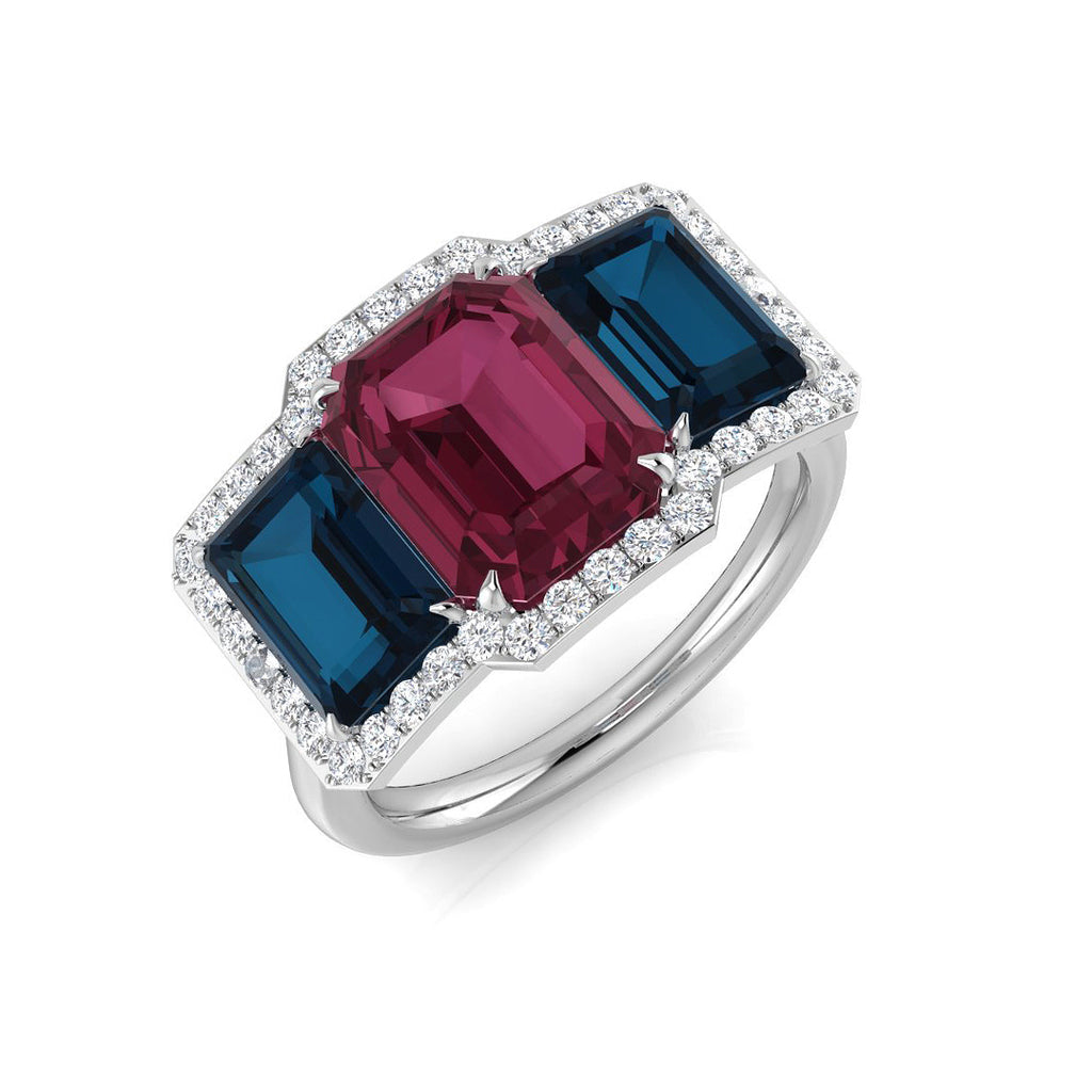 SR2212 — Ring - 9k White Gold