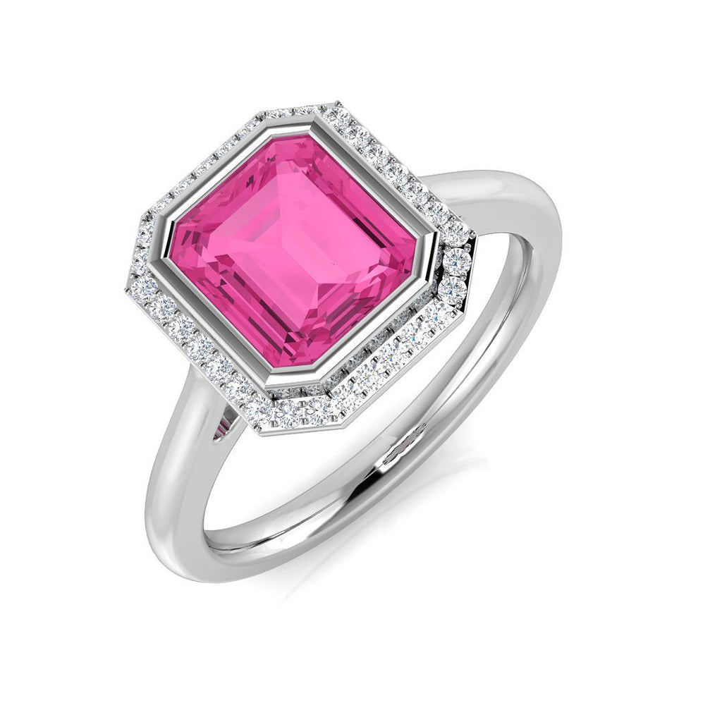 SR2222 — Ring - 9k White Gold