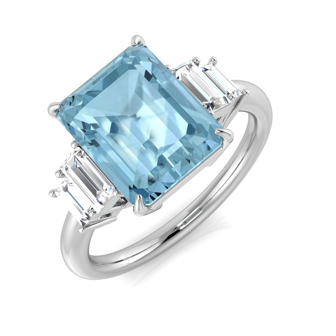 SR2242 — Ring - 9k White Gold