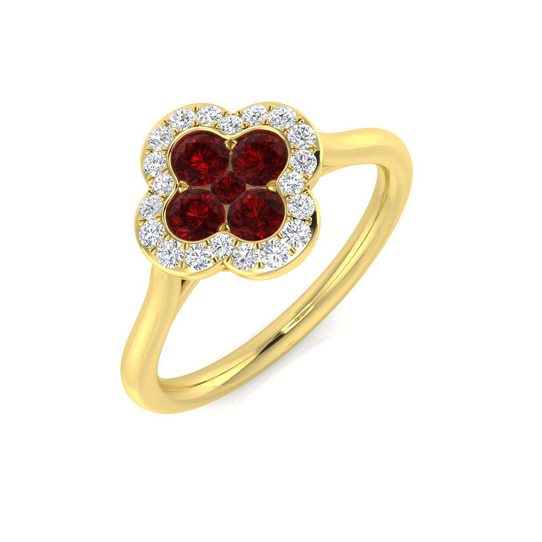 SR2247 — Ring - 9 KT Yellow Gold