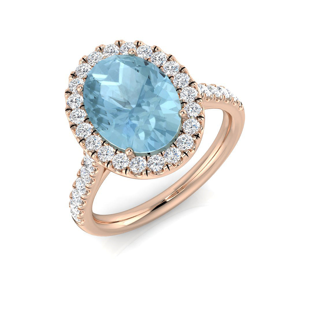 SR224 — Ring - 9k Rose Gold