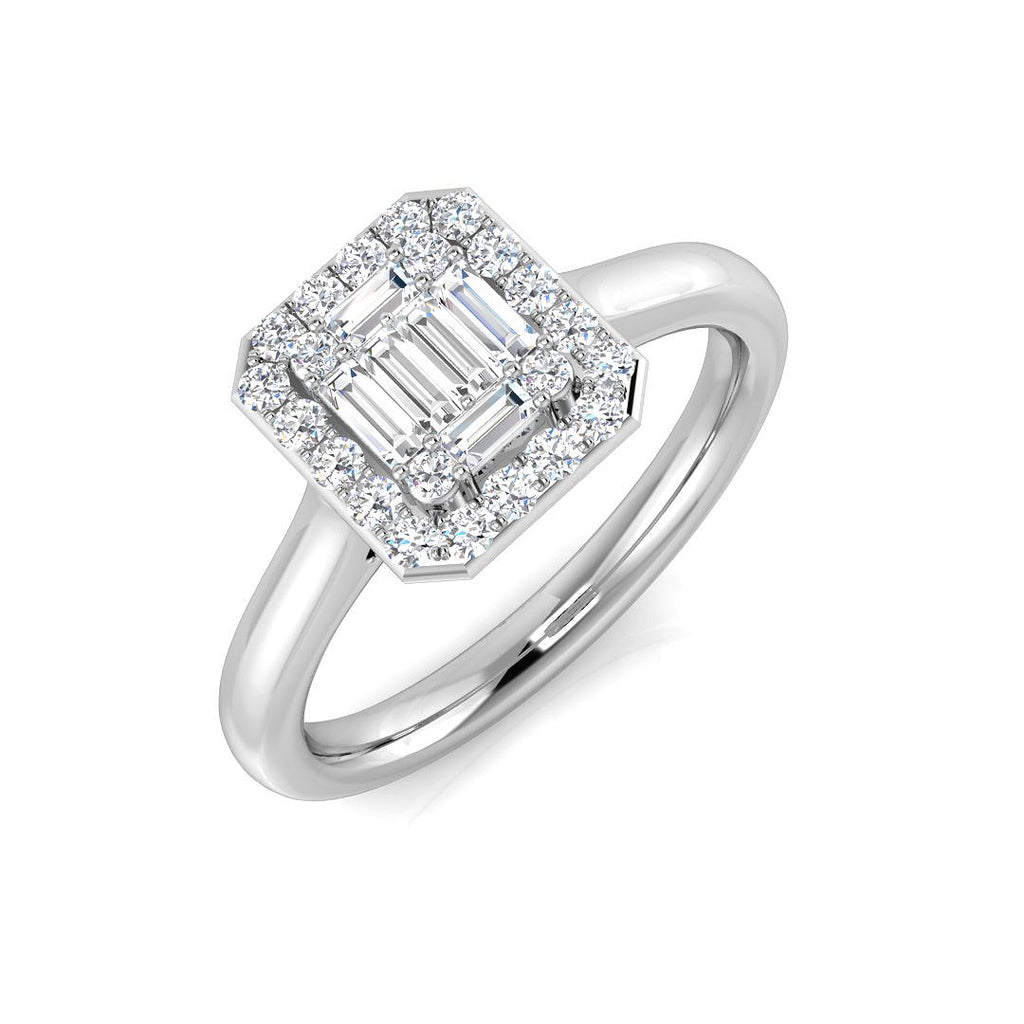 SR230 — Ring - 9k White Gold
