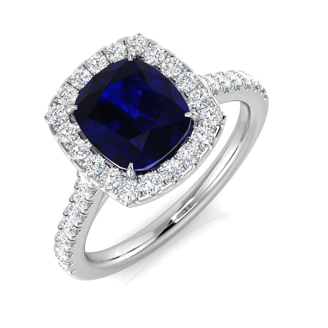 SR2321 — Ring - 9k White Gold