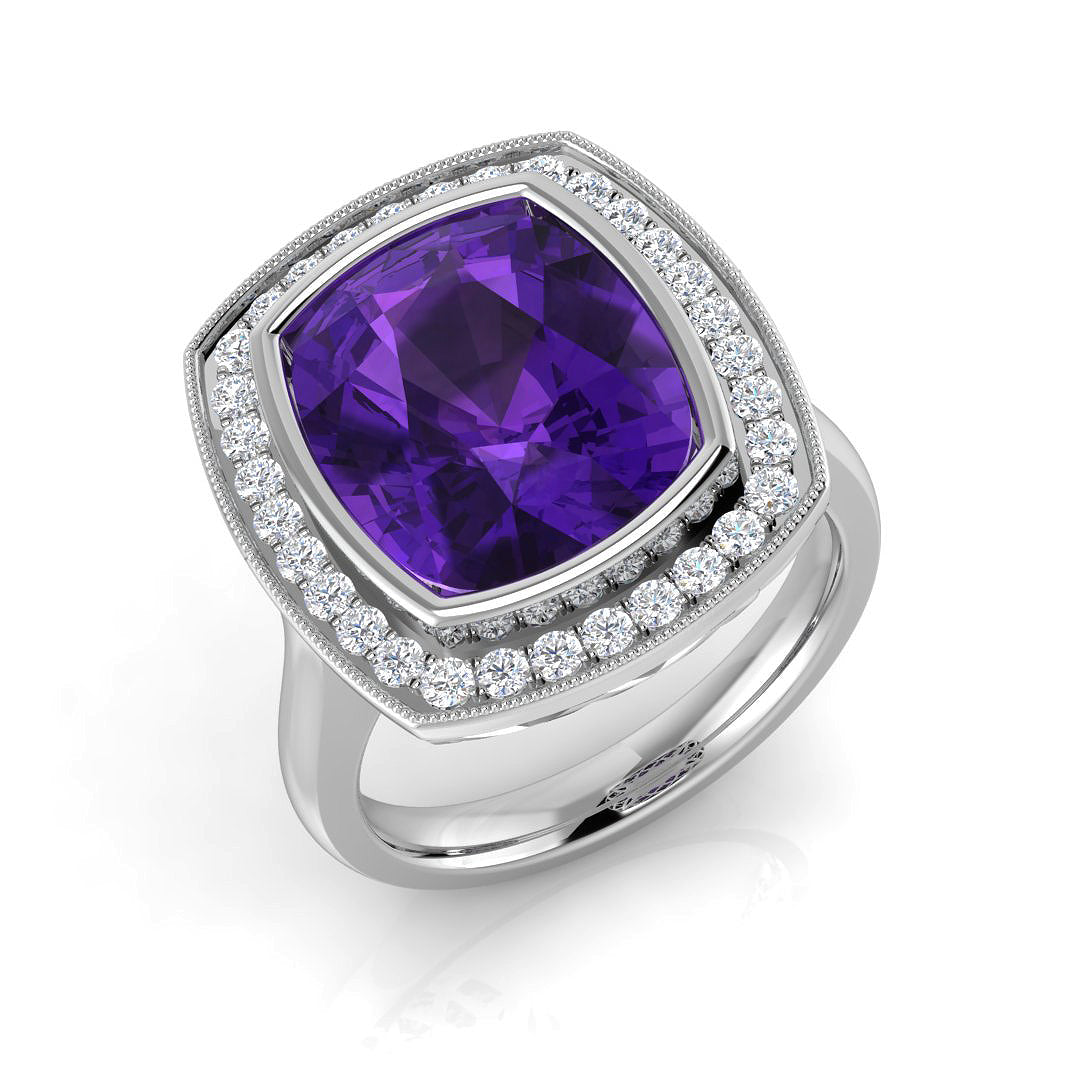 SR2363 — Ring - 9k White Gold