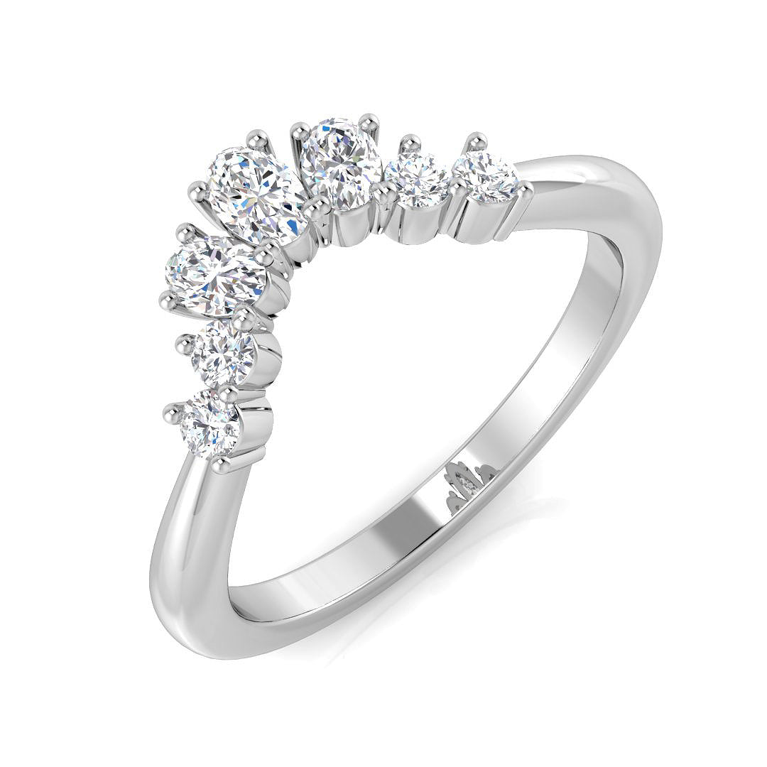 SR2613 — Ring - 9k White Gold