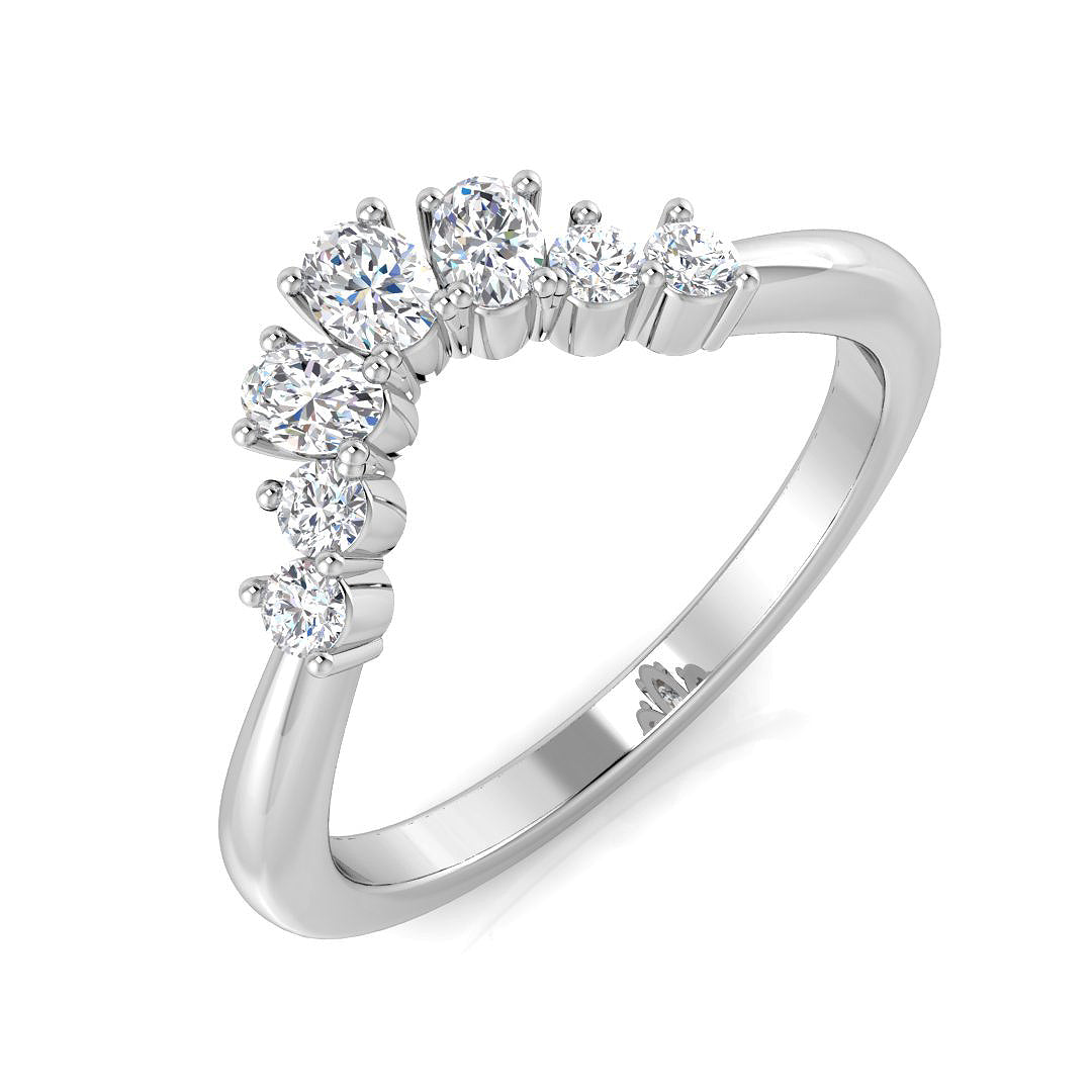 SR2614 — Ring - 9k White Gold