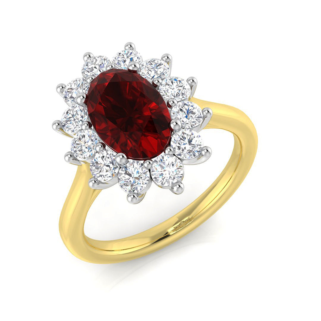 SR2617 — Ring - 18k Two Tone