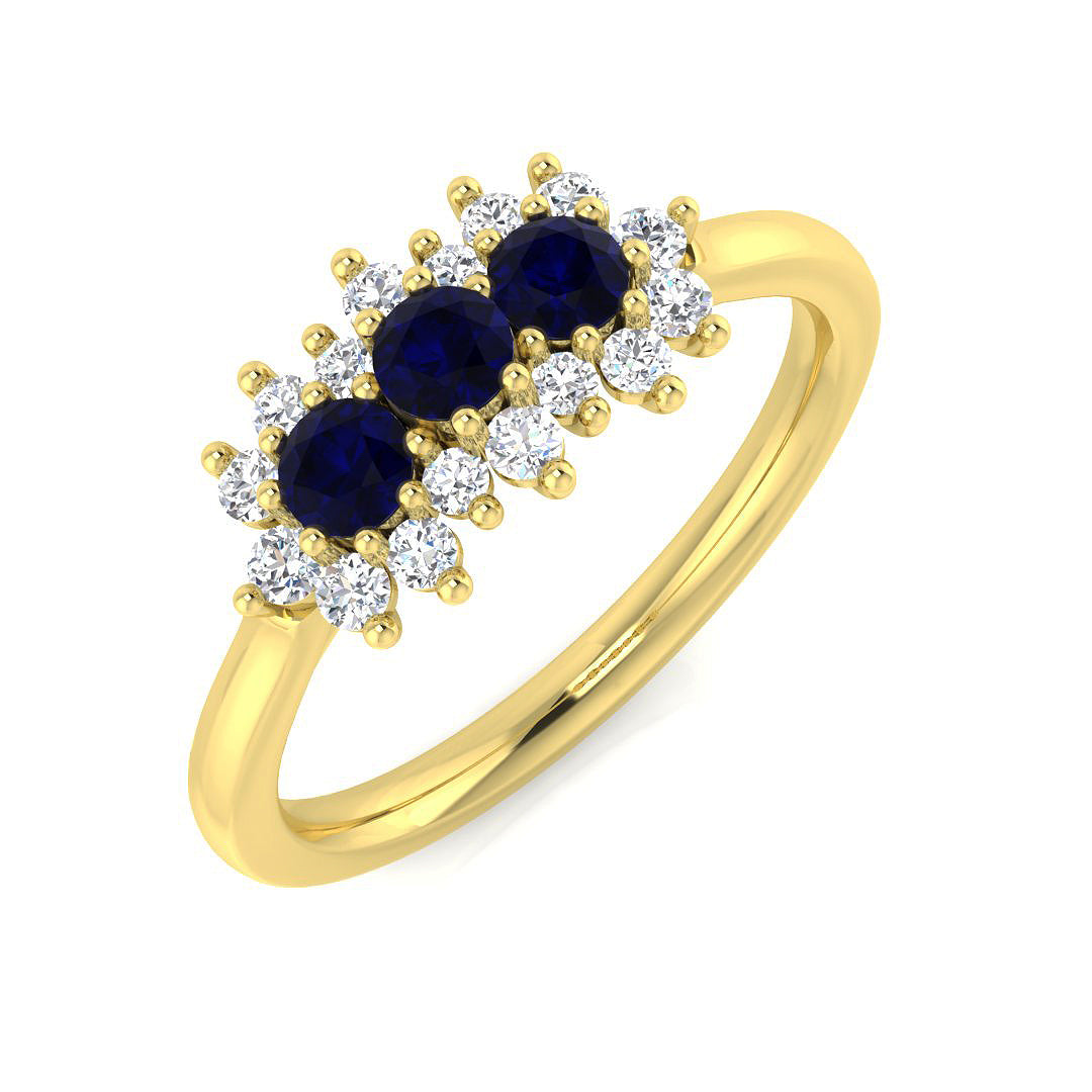 SR2621 — Ring - 9k Yellow Gold