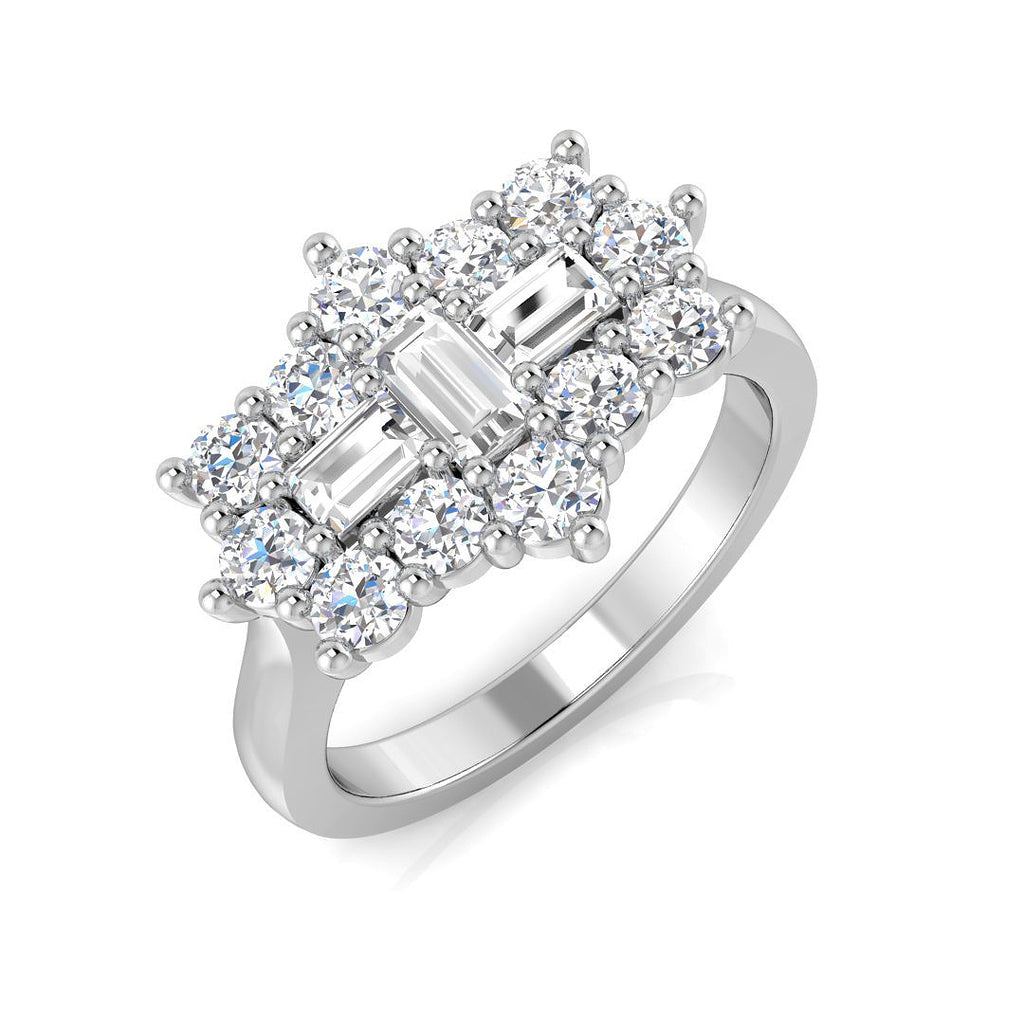 SR2705 — Ring - 9k White Gold