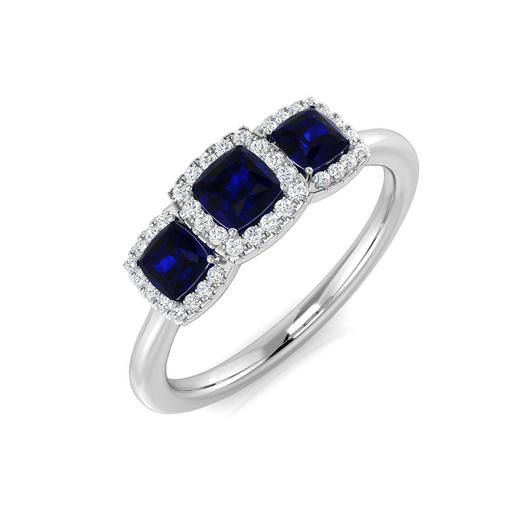 SR2754 — Ring - 9k White Gold