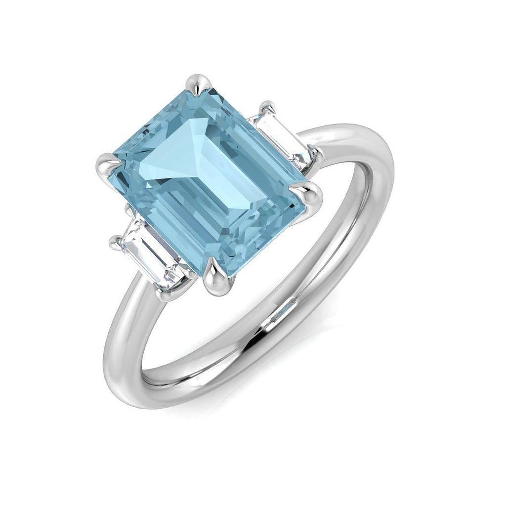 SR278 — Ring - 9k White Gold