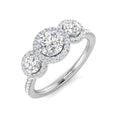 SR2796 — Ring - 9k White Gold