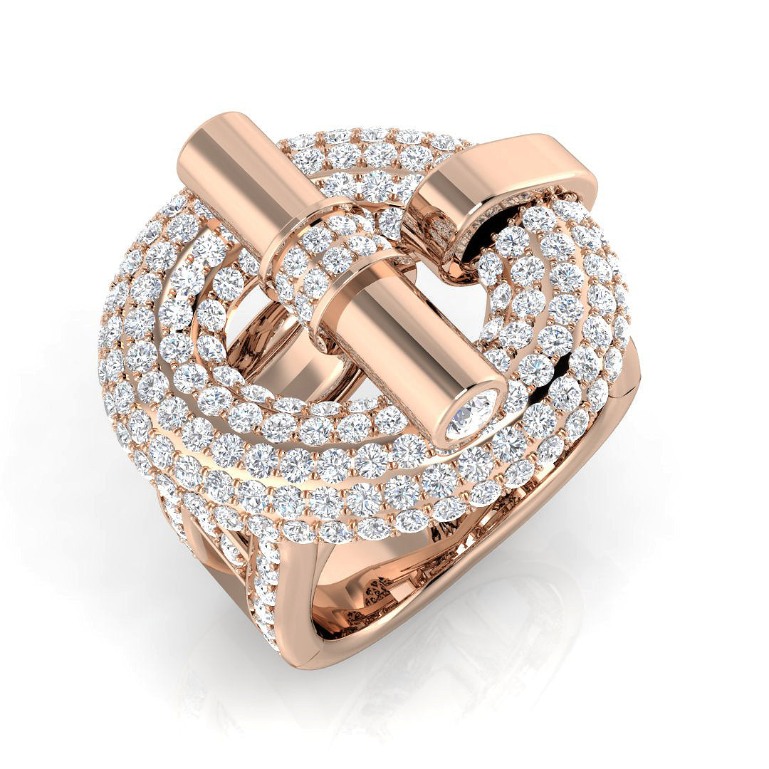 SR2799 — Ring - 9k Rose Gold
