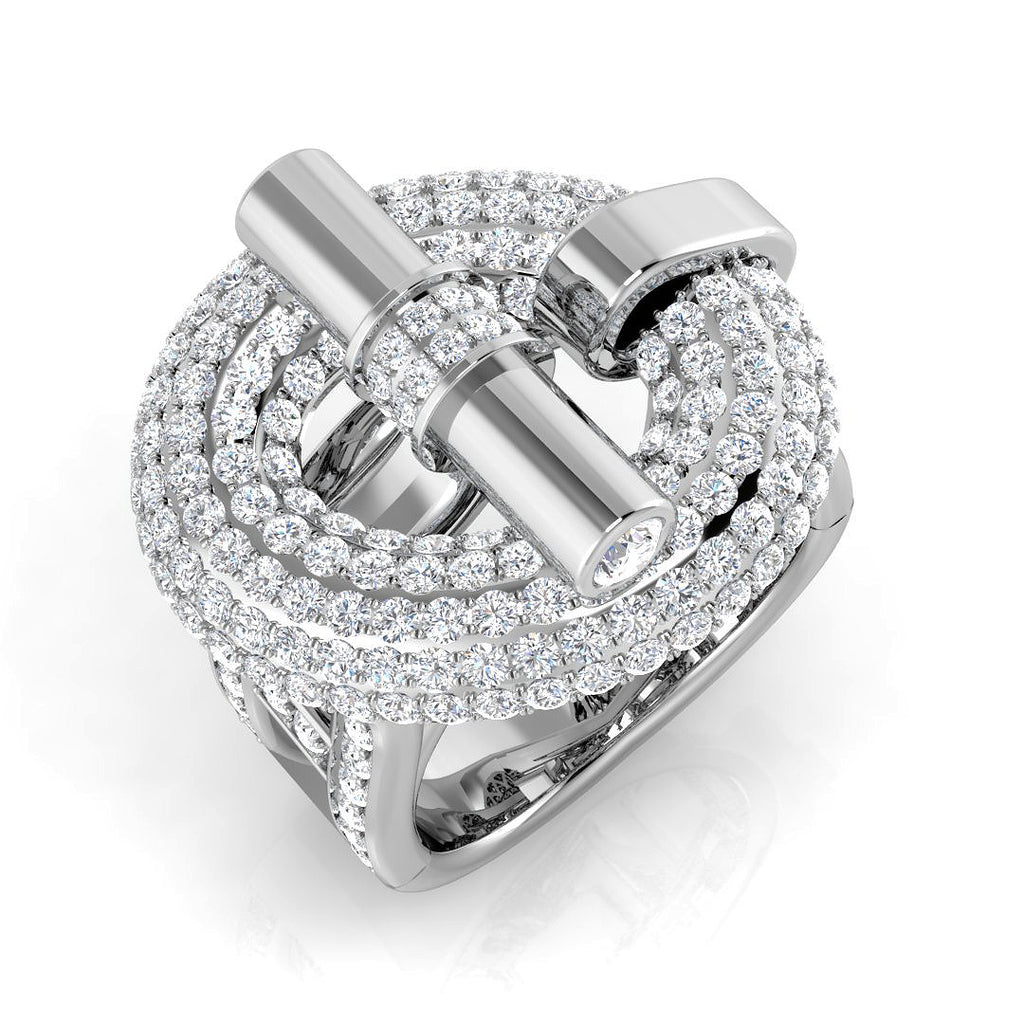 SR2799 — Ring - 9k White Gold