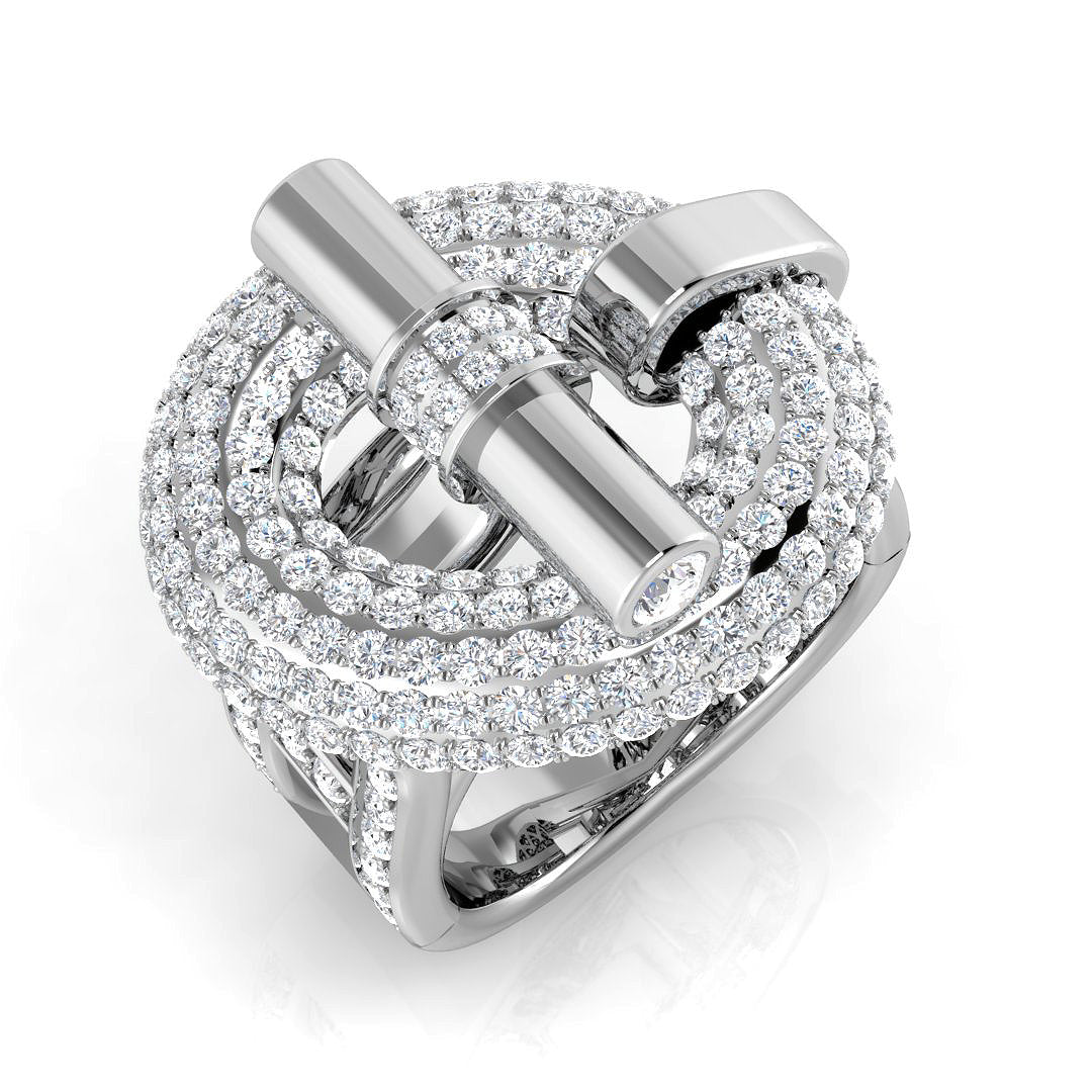 SR2799 — Ring - 9k White Gold