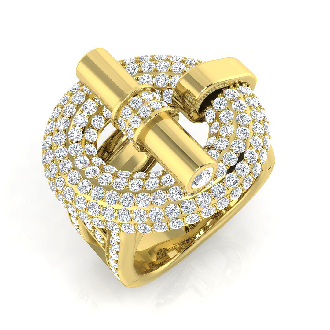 SR2799 — Ring - 9k Yellow Gold