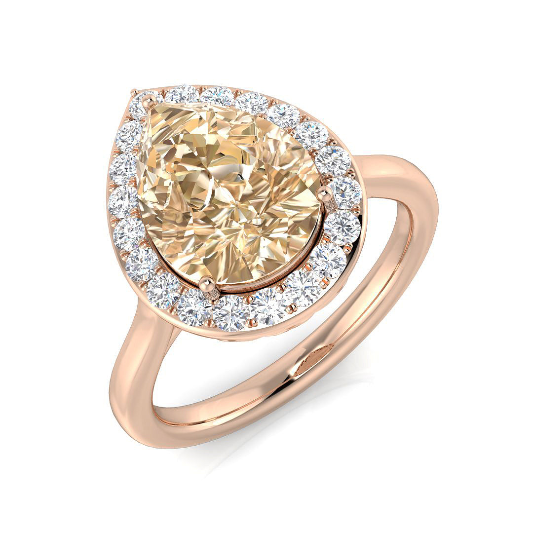 SR2801 — Ring - 9k Rose Gold