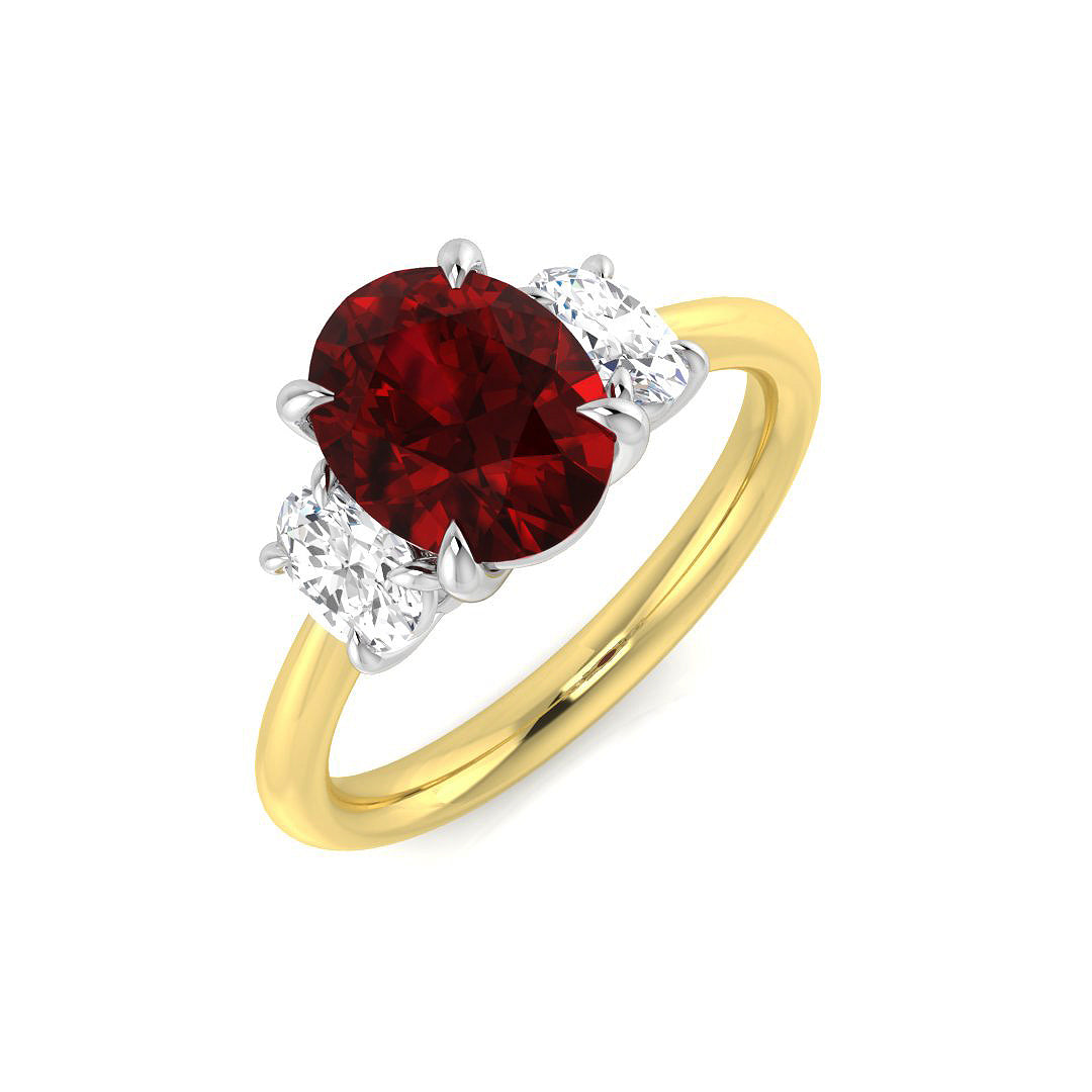 SR280 — Ring - 18k Two Tone