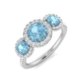 SR2838 — Ring - 9k White Gold