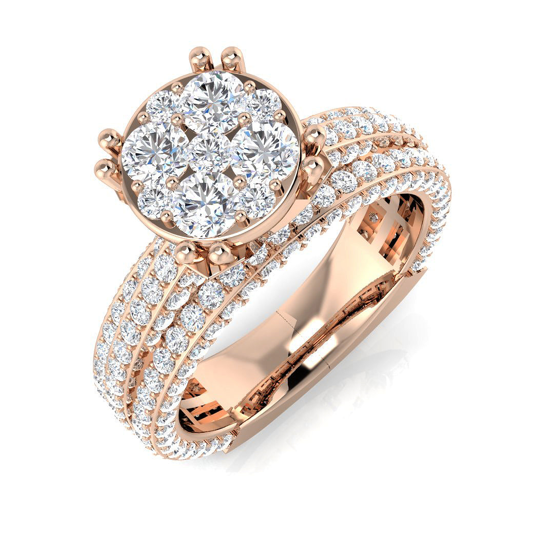 SR2844 — Ring - 9k Rose Gold