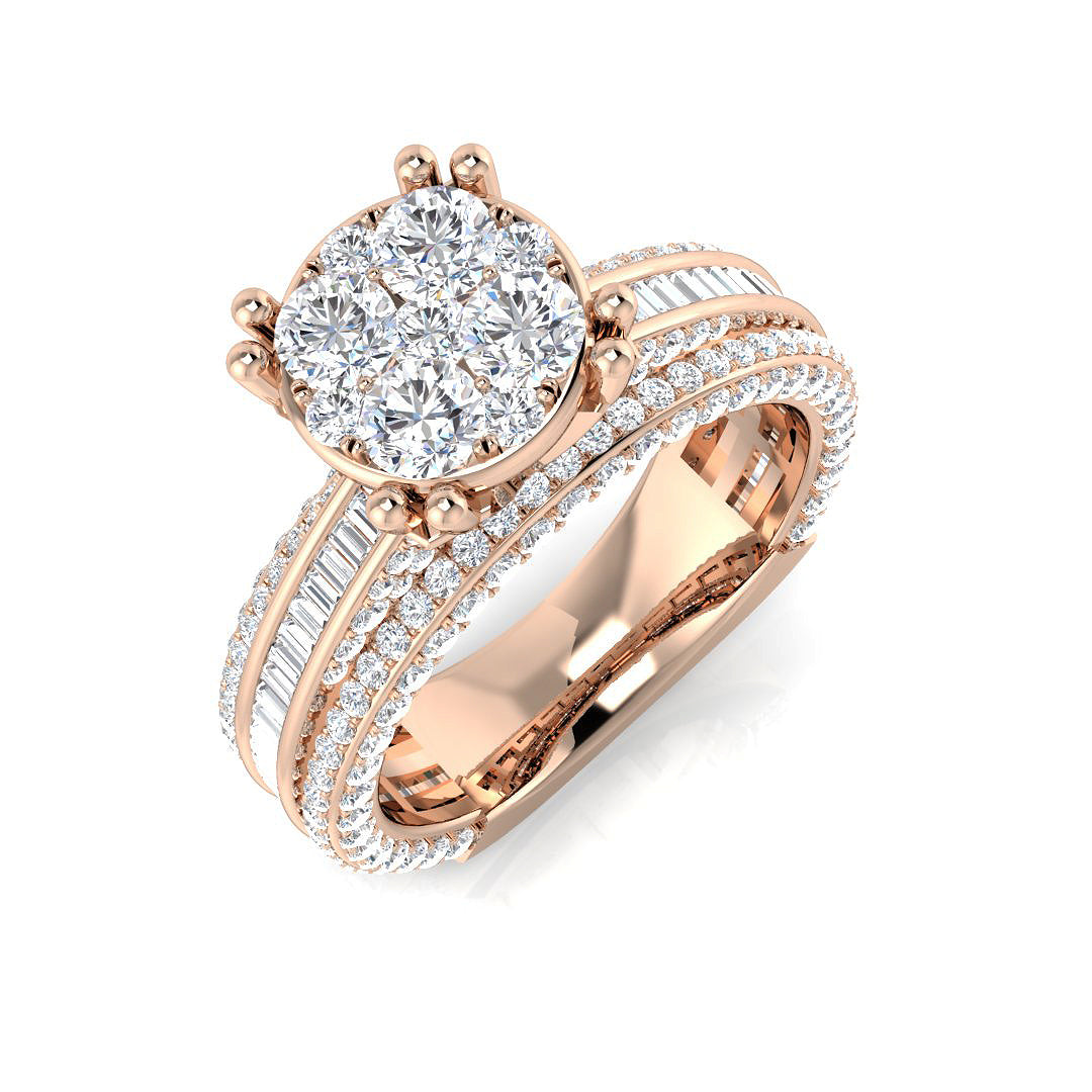 SR2853 — Ring - 9k Rose Gold