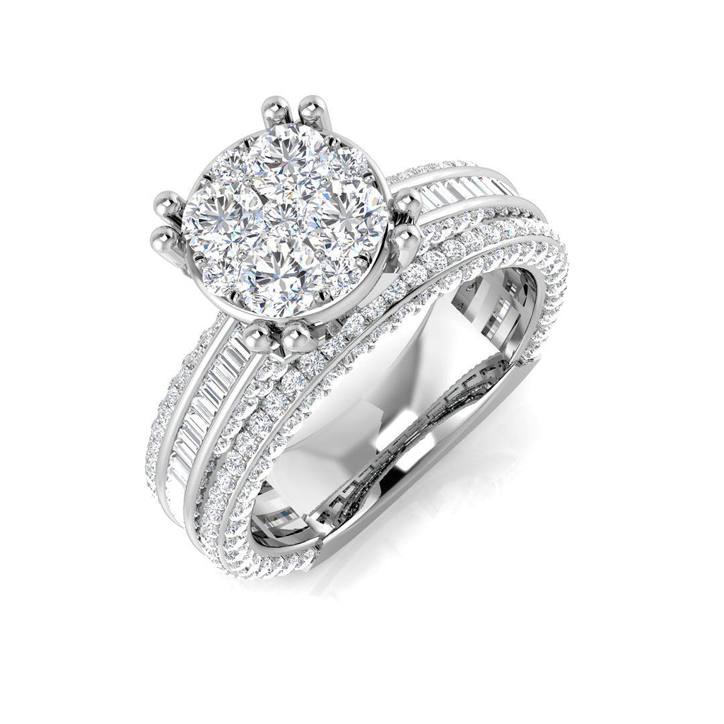 SR2853 — Ring - 9k White Gold