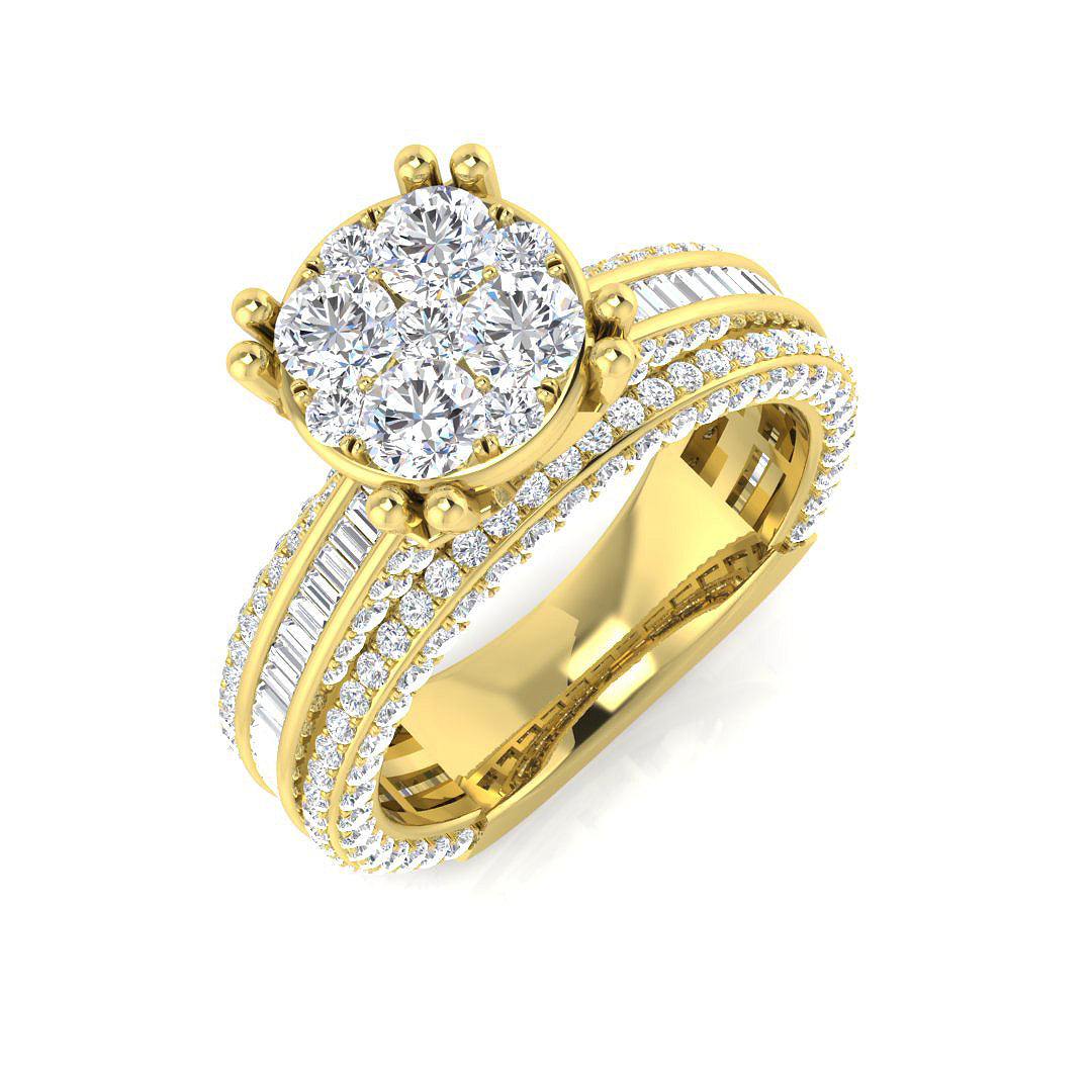 SR2853 — Ring - 9k Yellow Gold