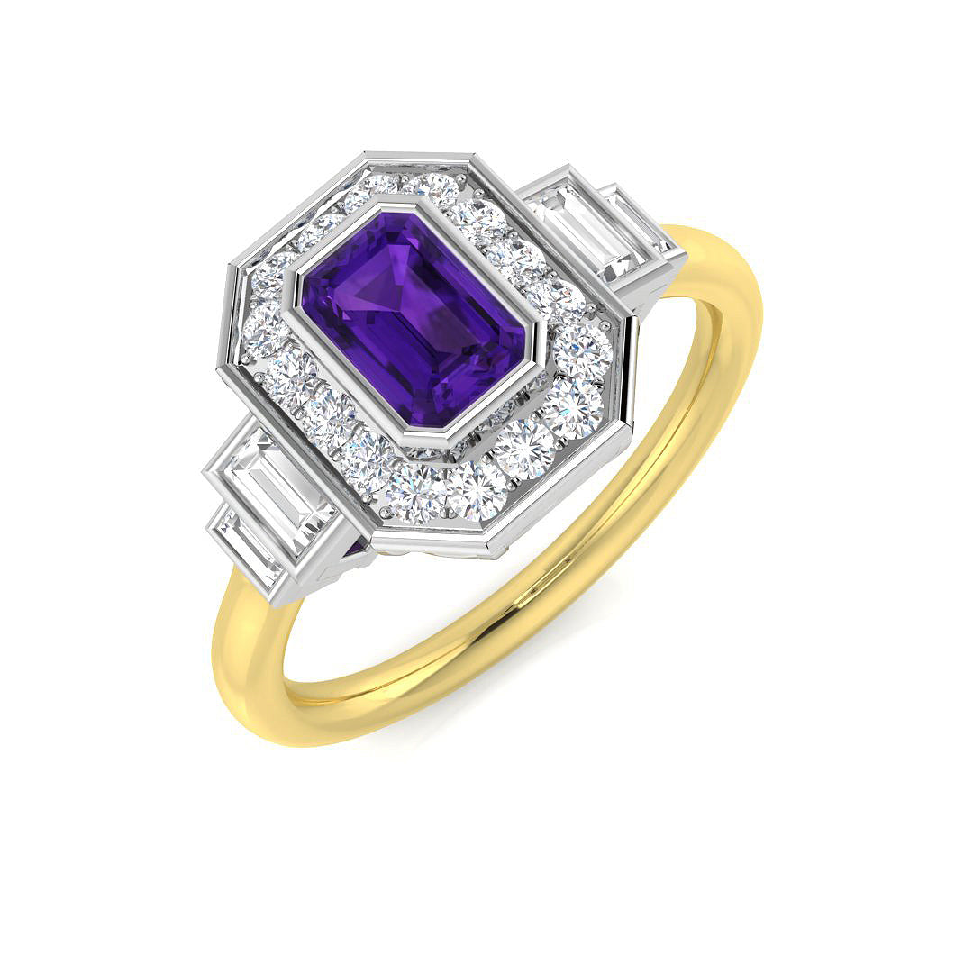SR2858 — Ring - 9k Two Tone
