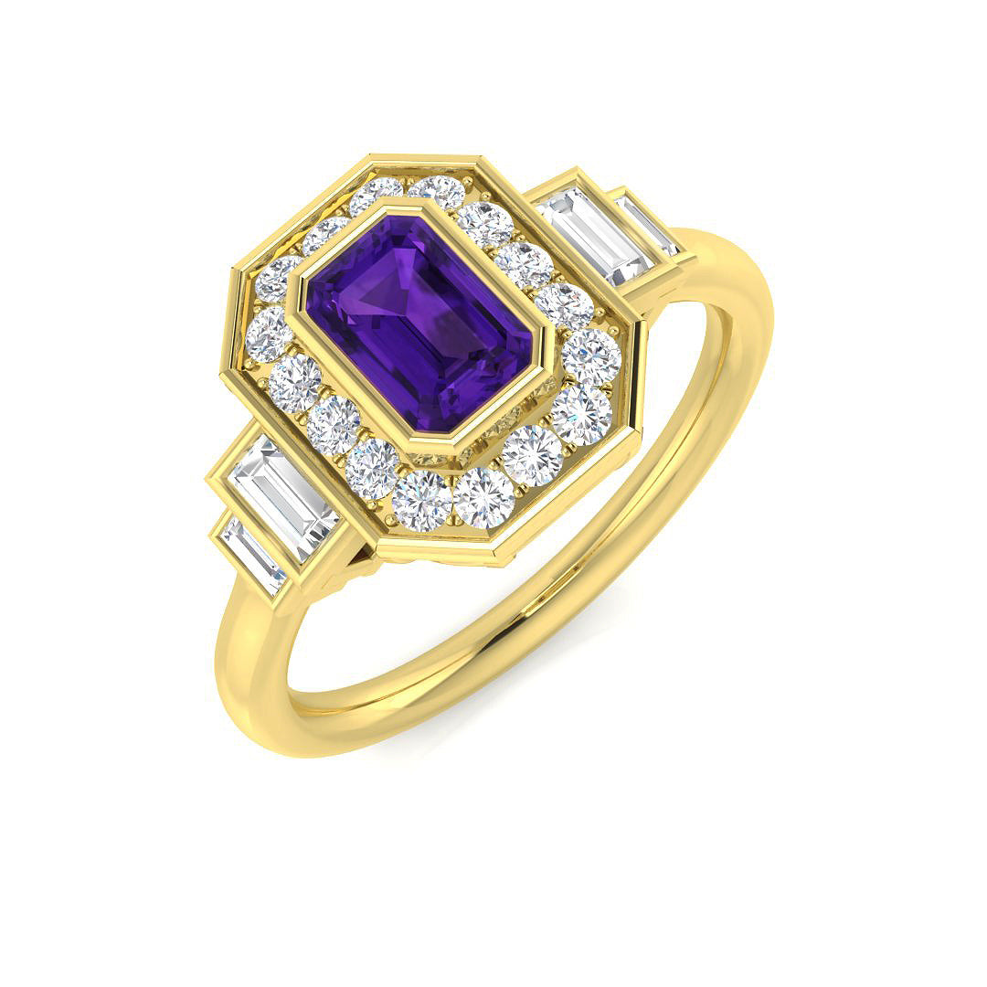 SR2858 — Ring - 9k Yellow Gold